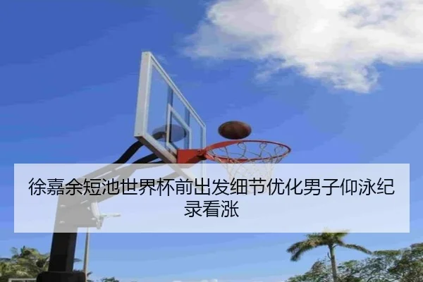 徐嘉余短池世界杯前出发细节优化男子仰泳纪录看涨